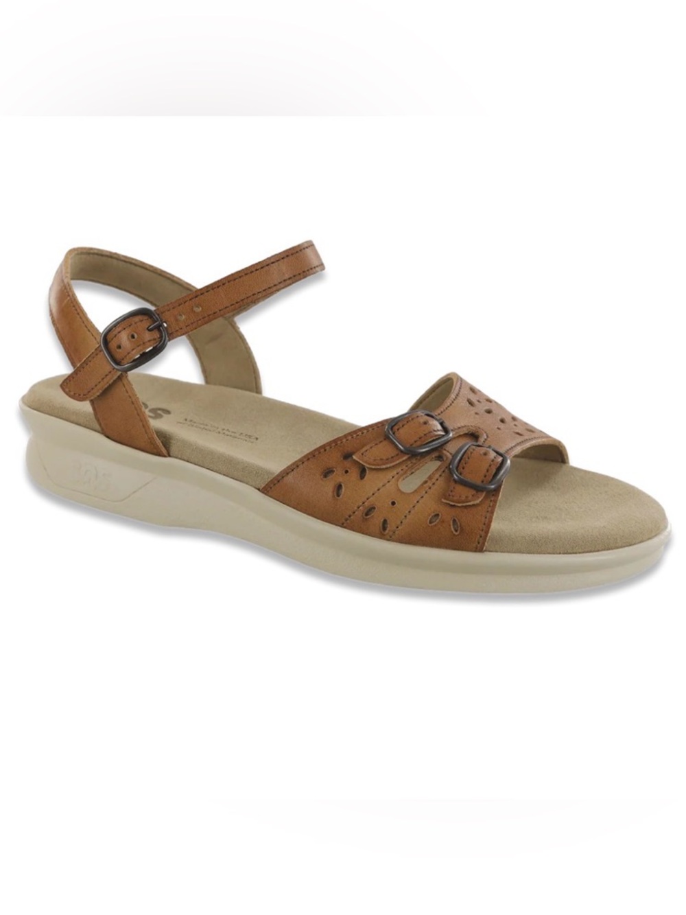 SAS Women's Shoes Duo Sandal Antique Tan 8N Narrow Brand New